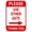 Warning Sign 1, variant on Metal Tin Sign Warning Dry Fire Hydrant Fire Department Use Only - 8"x12" Aluminum Safety Sign, Fire Hydrant Decor for Home Commercial Driveway Alerts Gift