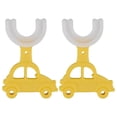 thumbnail image 3 of Cepillo de dientes en forma de U, 2 piezas Cepillo de dientes de silicona en forma de U Cepillo de dientes en forma de U para niños Probado profesionalmente, 3 of 14