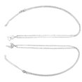 thumbnail image 3 of Hollow Heart Necklaces,  Love Necklaces Mutual Affection Adjustable Length Long Chains  For Daily Wearing, 3 of 8