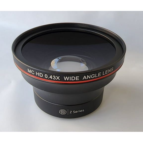 Super Hi Def 0.43x Fisheye Lens With Macro For Canon EOS R8 (58mm Size)