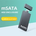 thumbnail image 4 of Bearachild Caja Maiwo portátil USB a MSATA SSD, carcasa de disco duro móvil para ordenador, accesorios para ordenador portátil para Estaciones de acoplamiento para portátiles, 4 of 6