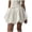 White, variant on Ediodpoh Skirts for Women Casual Solid Color Ruffle Mini Skirt Flirty Short Skater Skirt Mini Skirts White XL