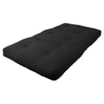 thumbnail image 2 of Blazing Needles Renewal 6-inch Twill Queen-size Futon Mattress-Color:Black,Size:Queen, 2 of 2