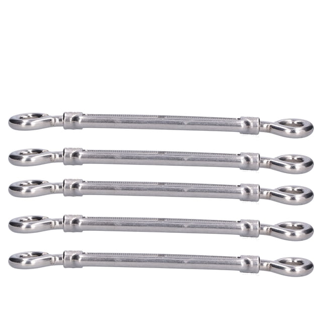 Matériel de Voile d'Ombrage, Effet Élastique Réglable Oeil et Œillet Tourbillon Anti-Rouille pour le Réglage de la Fixation pour la Tension M4, M6, M10