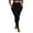 Black, variant on Viadha Plus Size Leggings with Pockets for Women Stretchy High Waisted Tummy Control Soft Running Workout Yoga Pants