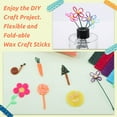 thumbnail image 2 of 500pcs Wax Craft Sticks for Kids,13 Colors Wax Sticks,Bendable Sticky Wax Yarn Sticks,Reusable Molding Sculpting Sticks,Wax String with Storage Box for Kids Art Supplies,Crafts,DIY School Project, 2 of 7