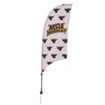 thumbnail image 1 of Showdown Displays 810028MAN-003 7,5 Pi Minnesota État Mavericks Rasoir Plume Drapeau NCAA avec Base de Pointe - No.003, 1 of 1
