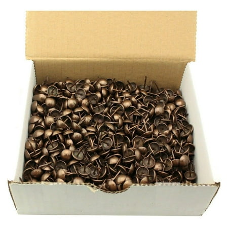

XingBack 1000 Pcs 7/16 Diameter Antique Oxidized Nail #6990--1/2 Tacks
