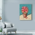 thumbnail image 3 of Trademark Fine Art 'Bright Geraniums' Canvas Art by Jade Reynolds, 3 of 4