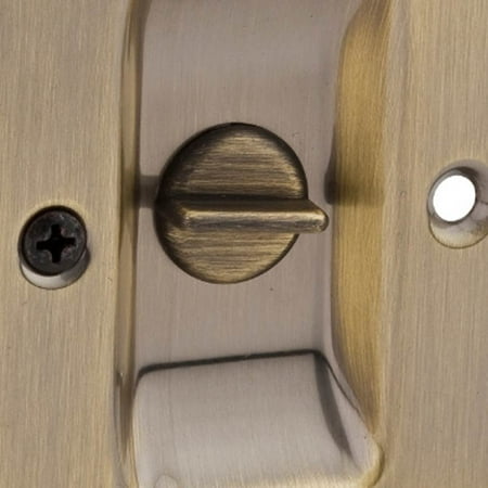 Kwikset 333 Notch Bed Bathroom Privacy Pocket Sliding Door Pull
