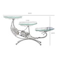 thumbnail image 3 of European- Fruit Plate Luxury Style Dessert Pastry Vintage Carved Jewelry Organizer Serving Tray , Option1, 3 of 8