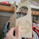 thumbnail image 4 of Etiqueta organizadora de armario de 7 piezas, separadores de ropa para colgar, divisor de tamaño de armario de bebé de madera con patrón hermoso, para Macarena colgador de armario, 4 of 8