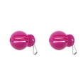 thumbnail image 2 of ZheElen Golf Marker Stencil Portable Fashionable Trendy Alignment Tools Double-sided Line Drawer Golfing Slides for Drawing Use Beads/Fuchsia 2Set, 2 of 6