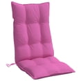 thumbnail image 4 of vidaXL Highback Chair Cushion Set of 4 Pink Oxford fabric (100% polyester), 4 of 6