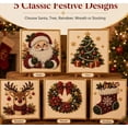 thumbnail image 4 of Pearl Art Kits for Adults, DIY Christmas Pearl Diamond Art Kit with Frame, Pearl Diamond Art, Christmas Pearl Beads Art Craft for Adults & Beginners, Artificial Diamond Dots Beads for Home Wall Decor, 4 of 7