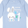 thumbnail image 4 of Inktastic Somebunny is One First Birthday Bunny Boys or Girls Long Sleeve Baby Bodysuit, 4 of 5