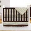 Baby Mod - Roxanne 3-in-1 Convertible Crib, Antique White and Espresso