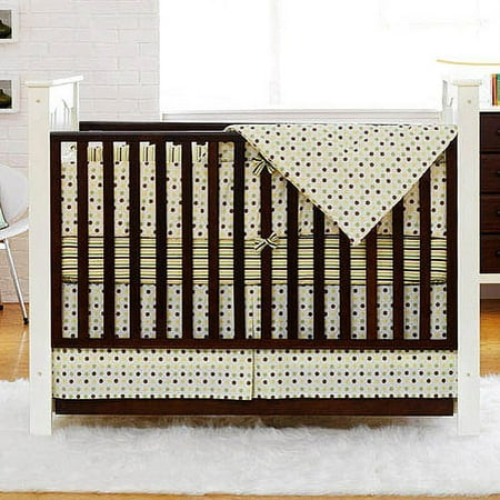 Baby Mod - Roxanne 3-in-1 Convertible Crib, Antique White and Espresso