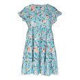 thumbnail image 4 of SMihono Robe Bohème d'Été pour Femmes Grande Taille Mode Robe Décontractée pour Femmes à Col Rond à Manches Courtes Imprimée pour le Printemps et l'Été, 4 of 6