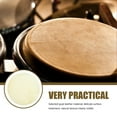 thumbnail image 2 of LOVEVER Drum Skin Musical Instrument Goat Replacement Accessories Durable Heads 2 Count, 2 of 6