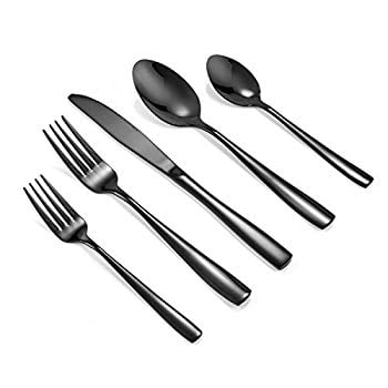 Service for 6 HOMMP Stainless Steel Flatware Sets 30-Piece