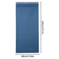 thumbnail image 2 of AUQ Thermal Insulated Door Curtain | Winter Door Cover with Thick Cotton Filling | Windproof Waterproof Soundproof | Retains Warmth & Blocks Cold | Easy Install | 31.5"X78.7" | Fits Most Doors, 2 of 7