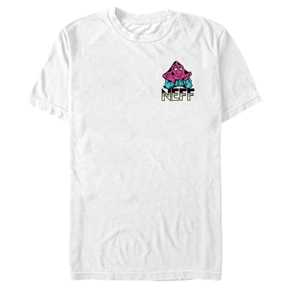 Men's NEFF Small Meltdown Mushroom Logo Graphic T-Shirt