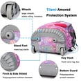 thumbnail image 2 of Tilami Rolling Backpack 19 inch with Lunch Bag Wheeled Laptop Backpack, 2 of 5