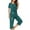 Army Green, variant on FAFWYP Women's 2 Pieces Pajamas Sets Soft Cotton Floral Printed Sleepwear Pockets Buttons Tops and High Waisted Ruched Shorts Spring Summer Homewear