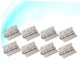 thumbnail image 3 of WEUVEB 8 Pcs Charnières d'Armoire en Acier Inoxydable pour Utilisation en Bureau, 3 of 8