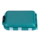 thumbnail image 4 of Caja De Señuelos De Dos Capas, Caja De Almacenamiento De Señuelos, 10 Ranuras Verdes Para Los Amantes De La Pesca, 4 of 8