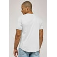 thumbnail image 5 of Real Essentials 5 Pack: Men’s 100% Cotton Hipster Curved Hem Droptail Tee – Premium Longline T-Shirts with Long Tail Drop Cut, 5 of 5