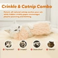 thumbnail image 3 of Lovely Caves Crinkle Catnip Fluffy Cat Toy, 3 count, 3 of 4