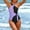 001 Pink, variant on Hvot&aat One Piece Swimsuit for Women Color Block Bathing Suit Front Cross Halter Swimwear Sexy Cutout Sleeveless Bathing Suits