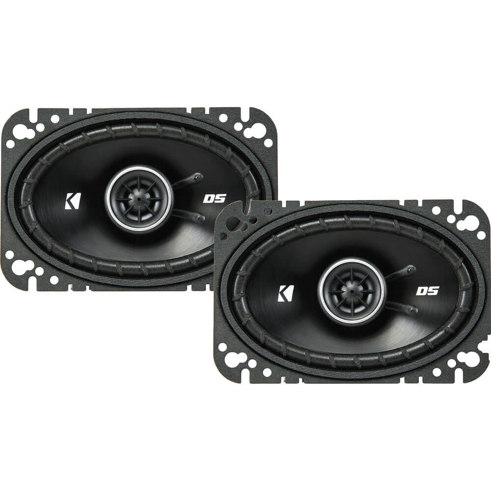 Kicker 43DSC4604 DS 4x6" 120 Watt 4Ohm 2Way Car Audio Coaxial
