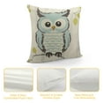 thumbnail image 4 of JRXY Inspirational Quote Cute Owl&nbsp;Lotor Pillow Case,Forest Animals Pillowcase ,Gifts For Kids Girl Boy,Decorate Home Kids Room Bedroom Living Room Nursery Classroom White, 4 of 5