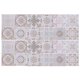 thumbnail image 1 of Pegatinas de azulejos de 24 piezas Unique Bargains, pegatinas de azulejos de pared para armarios de cocina 3.94"x3.94" gris marrón, 1 of 6