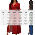 thumbnail image 3 of ChaoHeng Womens Summer Dresses Striped V Neck Drawstring Waist A Line Mini Short Sleeve Tunic Dress Red S, 3 of 6