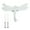 White, variant on Shoreew Dragonfly Coat Hook Strong Load-bearing Easy Installation Decorative Wall Mounted Hanger Hook Key Holder