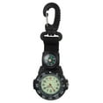 thumbnail image 1 of HLONK Backpacker Clip-On Watch with Compass - Black, 1 of 7