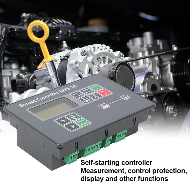 Controlador de grupo electrógeno, controlador automático de generador Accesorio industrial de arranque automático Controlador automático de generador Eficiencia óptima