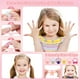 thumbnail image 3 of Kit de maquillaje Kuovei, 99 unidades, para niñas, con espejo, cintas para el pelo y uñas, 3 of 7