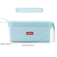 thumbnail image 6 of CICIMELON Large Capacity Pencil Case, Pencil Pouch Bag, Light Blue, 6 of 6