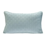 BedVoyage Luxury 100% viscose from Bamboo Quilted Decorative Pillow - Sky (sham with pillow insert)