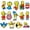 Color7, variant on 14PCS Minnie Shoe Charms, Premium Random Shoe Charms for Girls, Cute PVC Shoe Decoration Charms for Girls Boys Women Men