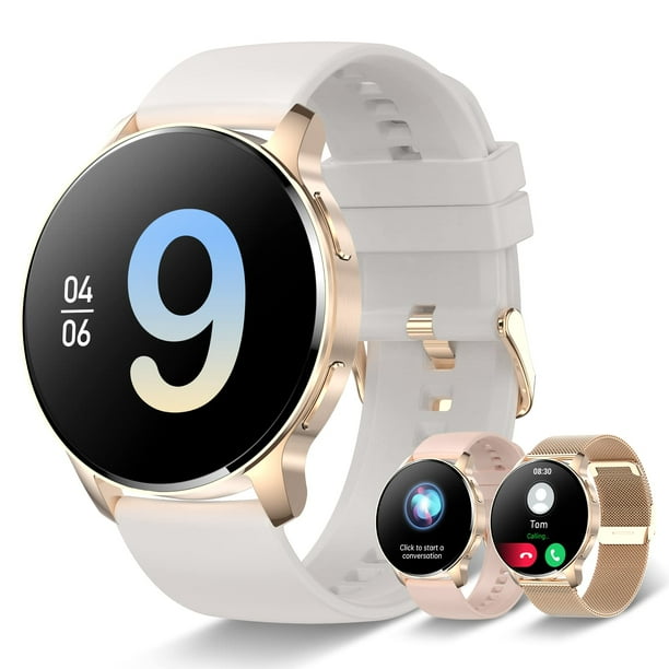 Reloj inteligente Iaret para mujer con responder/hacer llamadas Android/iOS