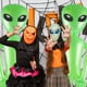thumbnail image 4 of Bedwina inflable Alien de 1,5 m (5 pies), paquete de 2 unidades, color verde, para fiestas, 4 of 6