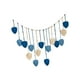 thumbnail image 3 of Tapiz de macramé,Tapiz de macramé para colgar en la pared,bohemio,hecho a mano,Decoración de pared bohemia tejida con flecos colgantes para apartamento,Inicio Sala de estar Decoraciones Azul, 3 of 8