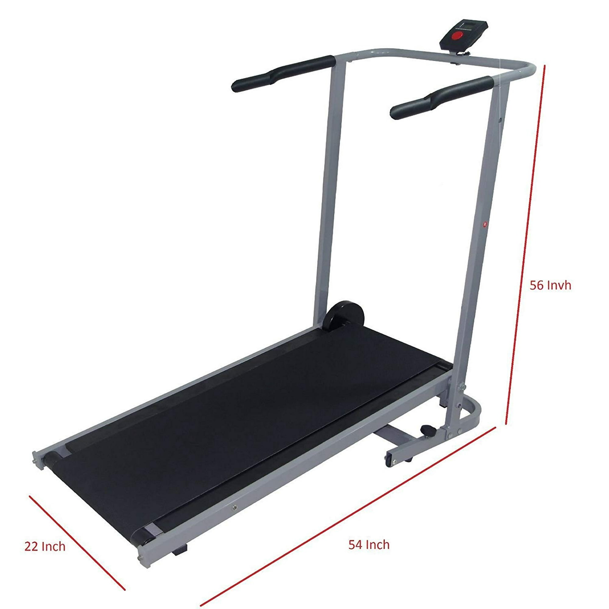 Iron Jack Manual Fitness Treadmill Portable Incline Walking Running Exercise Cardio Training w Monitor with Twin Fly Wheels Treadmill Walmart