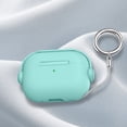 thumbnail image 4 of for Airpods case Clear,Shockproof Case for Airpods Pro 2nd Generation 2022 case,Full Protective Soft TPU Drop Protection Accessories Case with Keychain Charging Case for Women Girls Men,Blue, 4 of 6